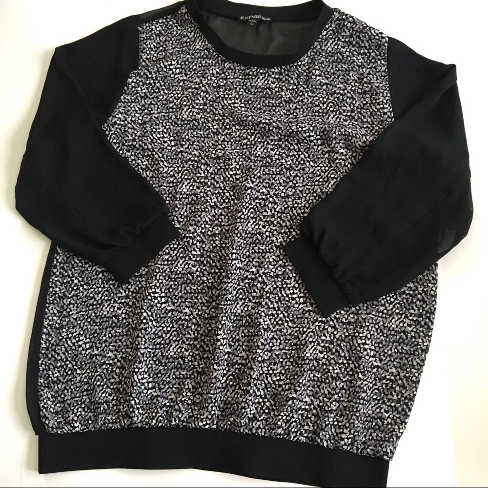 • Express chiffon shirt sz small
